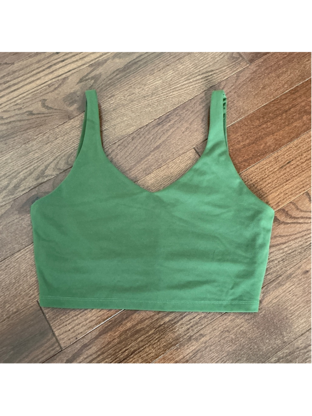 Women's Glyder Green Sports Bra M